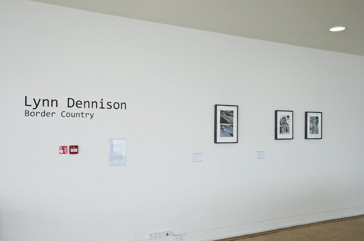 Collages installed in Border Country at De La Warr Pavilion