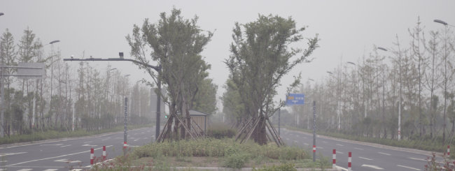 Road junction Dequing, China