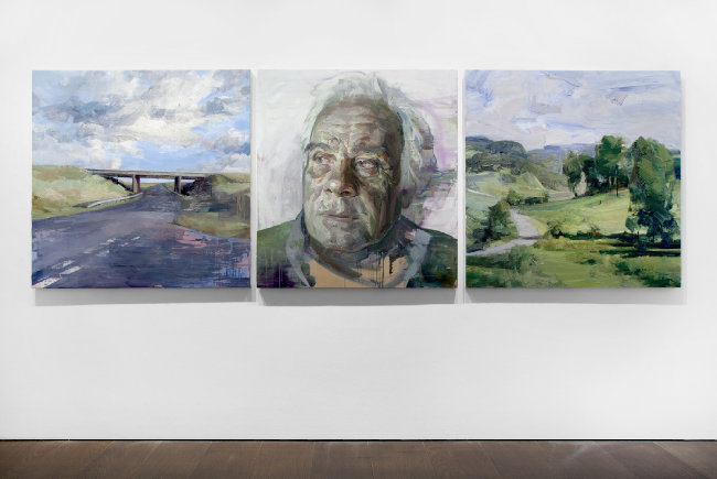 Installation Shot  "Winterreise" 2014